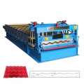 CE certificate FX840 steel glazed cambered tile machine